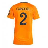 Real Madrid Daniel Carvajal #2 Bortatröja Dam 2024-25 Kortärmad